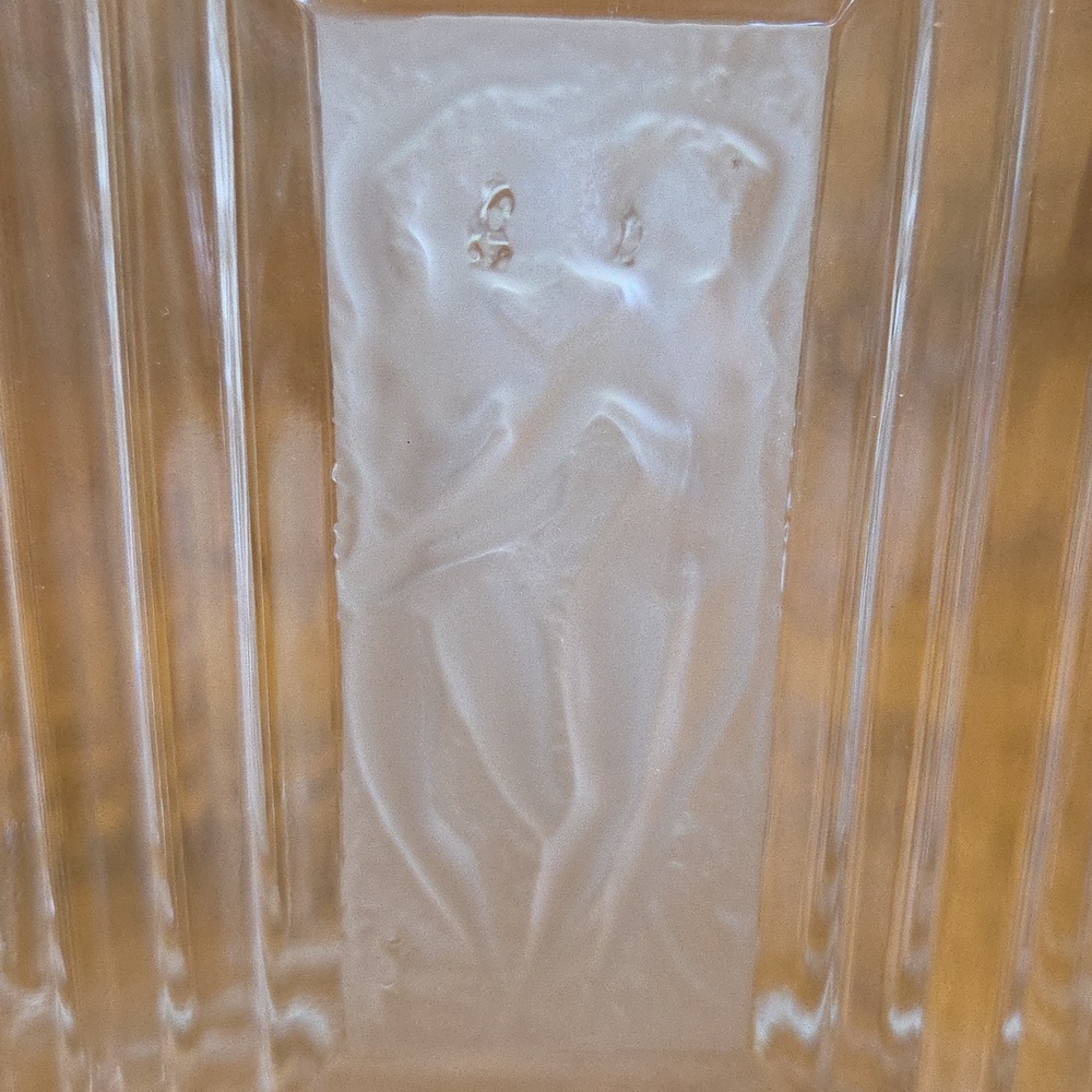 Lalique France Duncan No. 3 Crystal Perfume Bottle - Picture 5 of 9